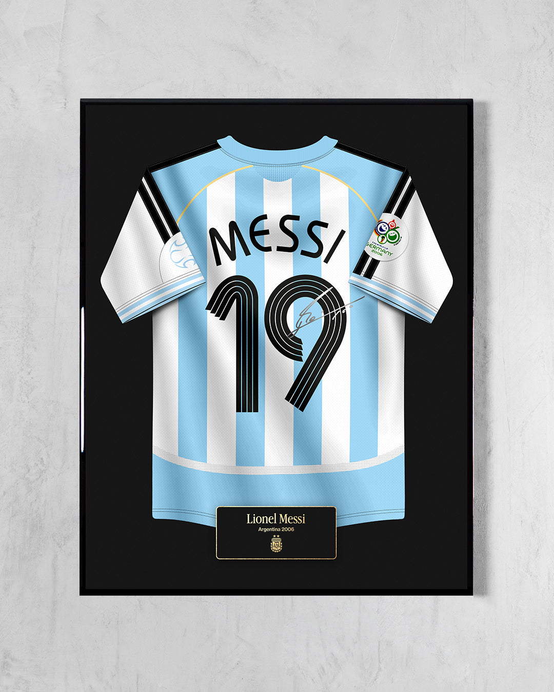Argentina 2006 Local - Diseño Jersey