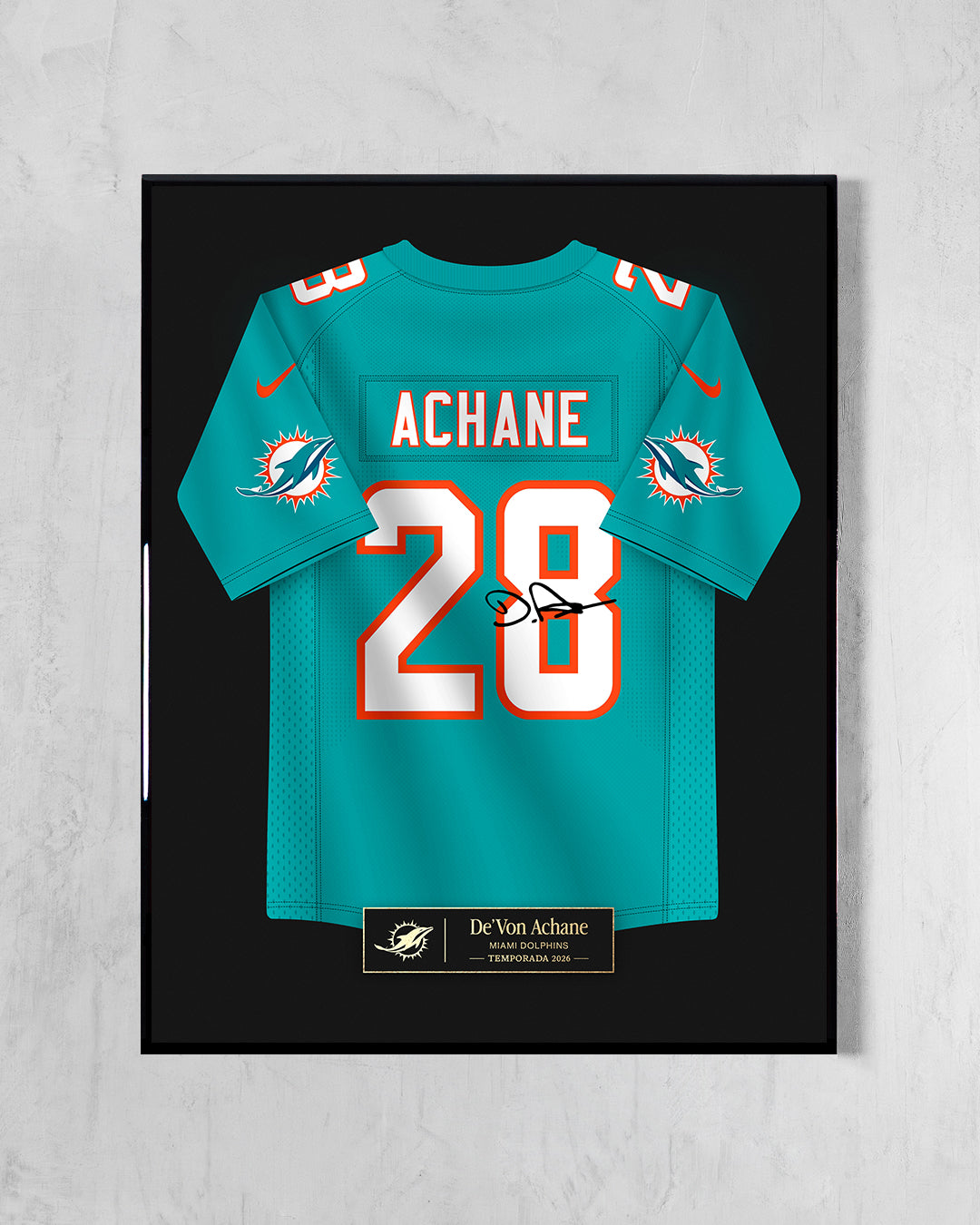 Miami Dolphins 2026 - Diseño Jersey