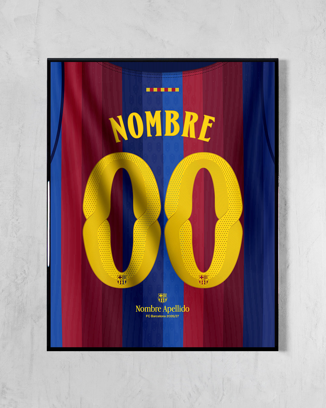 FC Barcelona 2026/27 Local - Diseño Dorsal / Personalizado