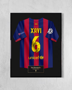 FC Barcelona 2014/15 Local - Diseño Jersey / Xavi #6