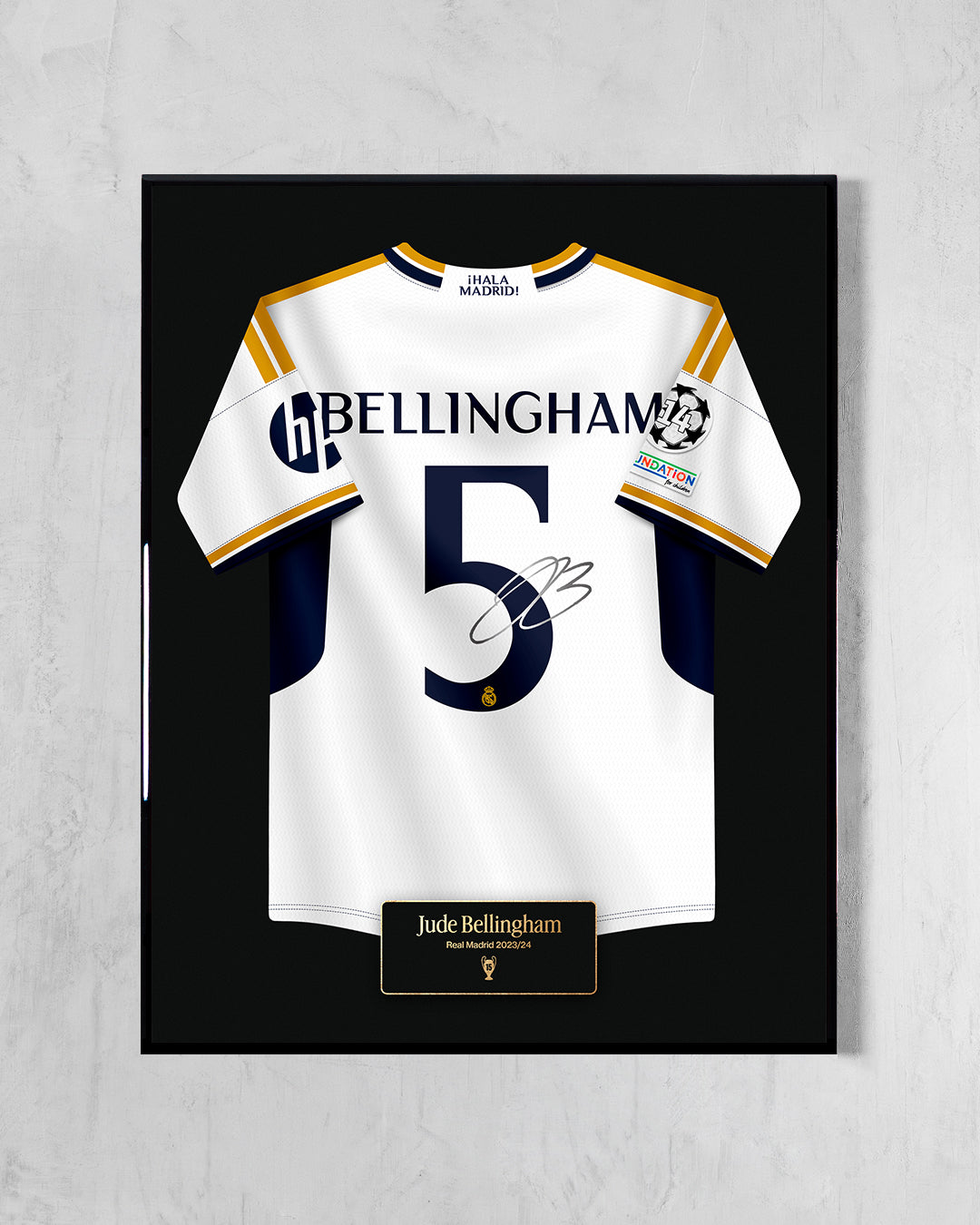 Real Madrid 2023/24 Local - Diseño Jersey / Bellingham #5