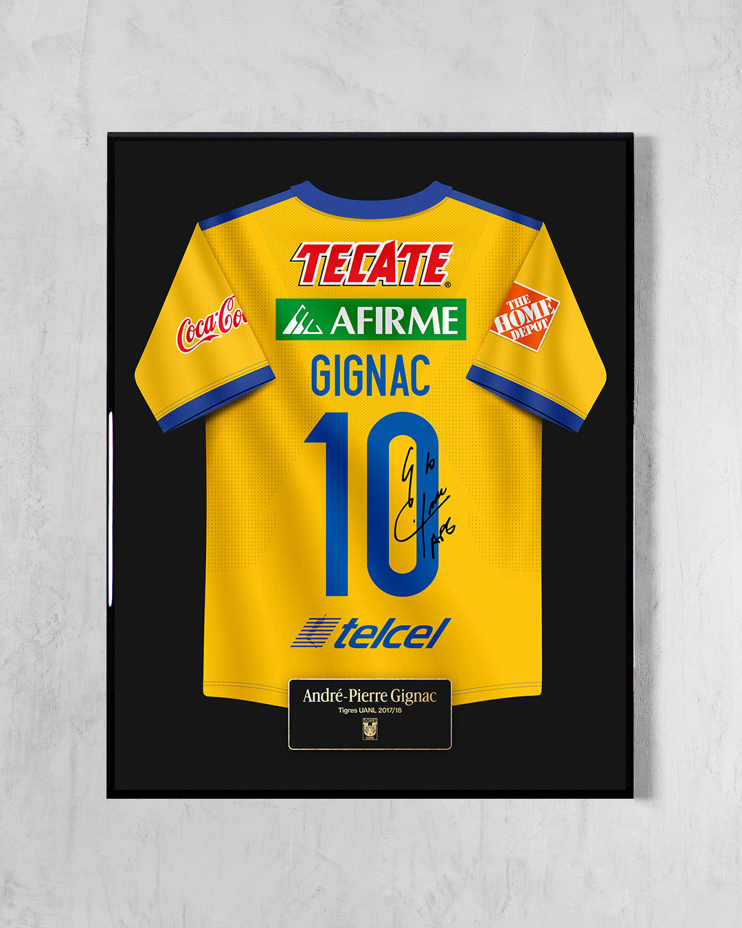 Tigres UANL 2017/18 Local - Diseño Jersey