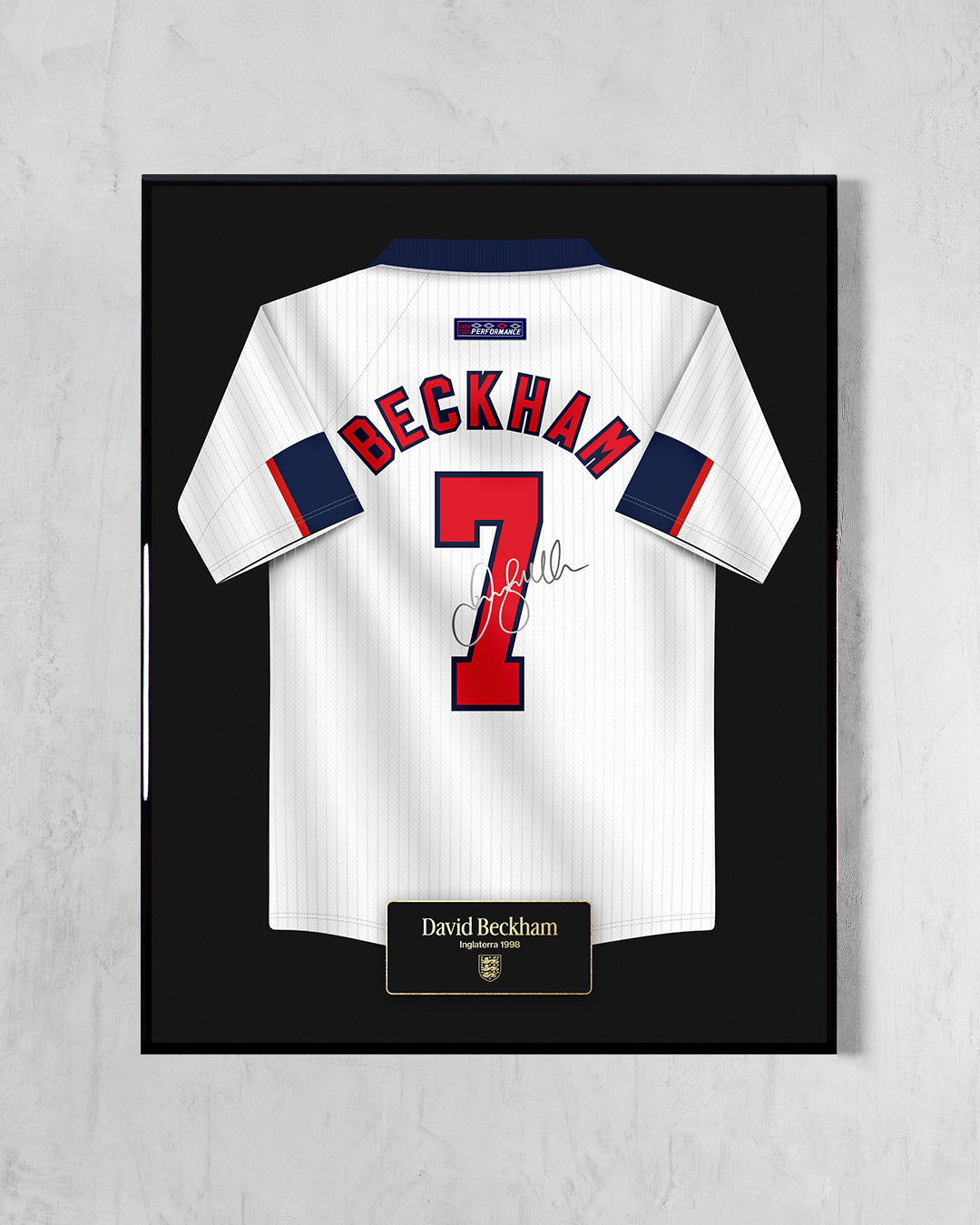 Inglaterra 1998 Local - Diseño Jersey