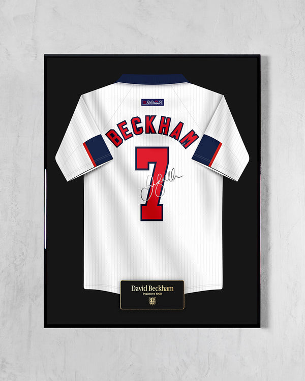 Inglaterra 1998 Local - Diseño Jersey