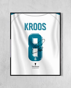 Real Madrid 2017/18 Local - Diseño Dorsal / Kroos #8