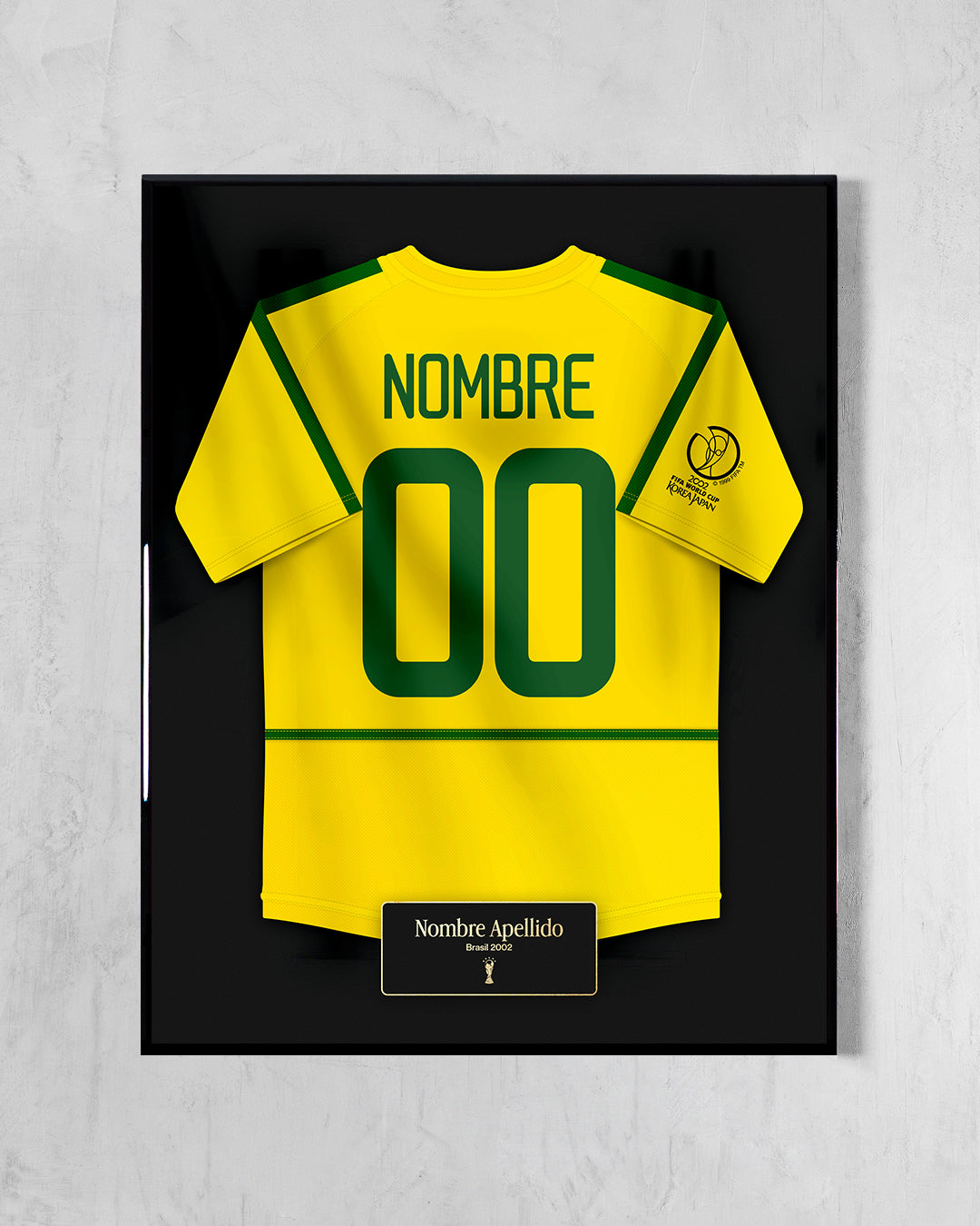 Brasil 2002 Local - Diseño Jersey / Personalizado
