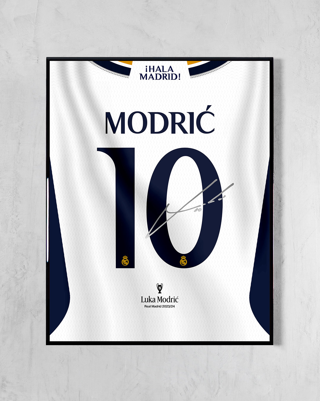 Real Madrid 2023/24 Local - Diseño Dorsal / Modrić #10