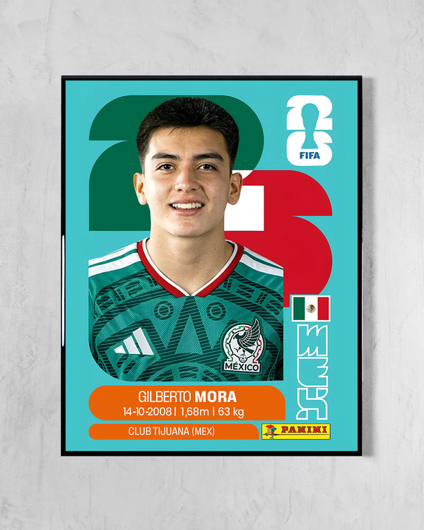 Gilberto Mora - Sticker 2026