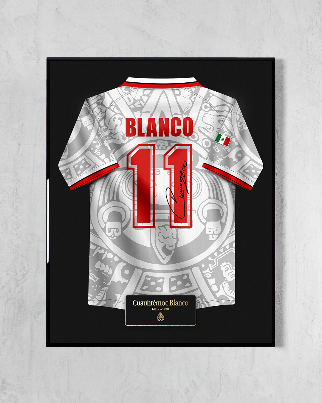 México 1998 Visitante - Diseño Jersey