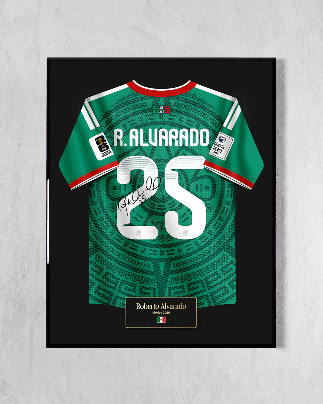 México 2026 Local - Diseño Jersey / R. Alvarado #25