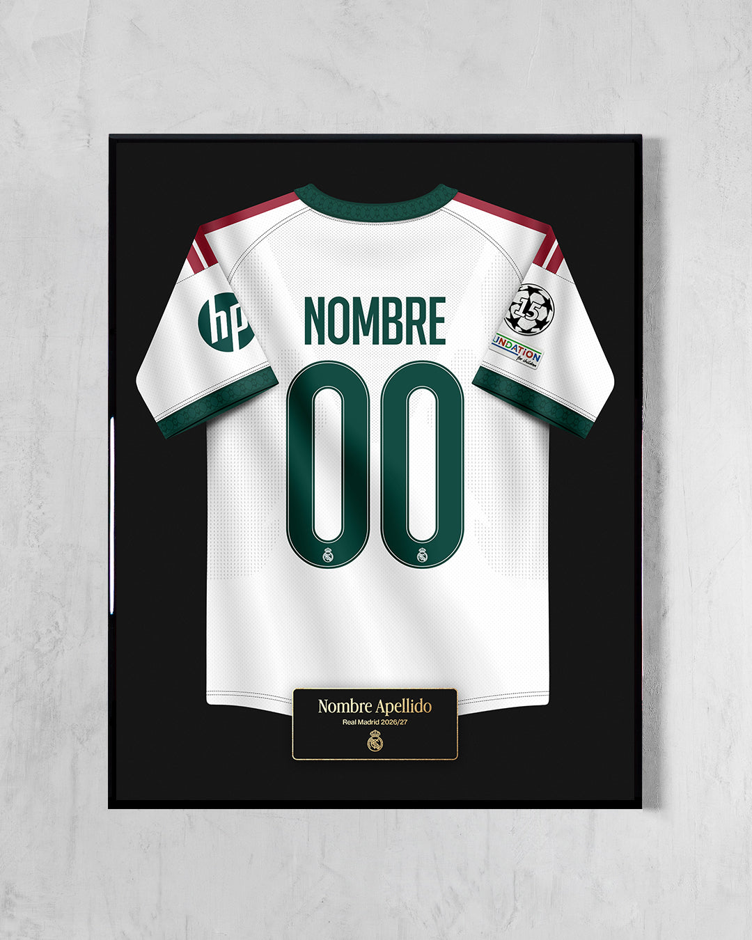 Real Madrid 2026/27 Local - Diseño Jersey / Personalizado