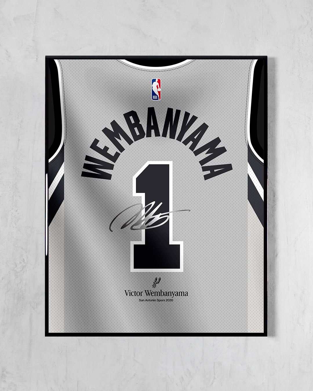 San Antonio Spurs - Diseño Dorsal