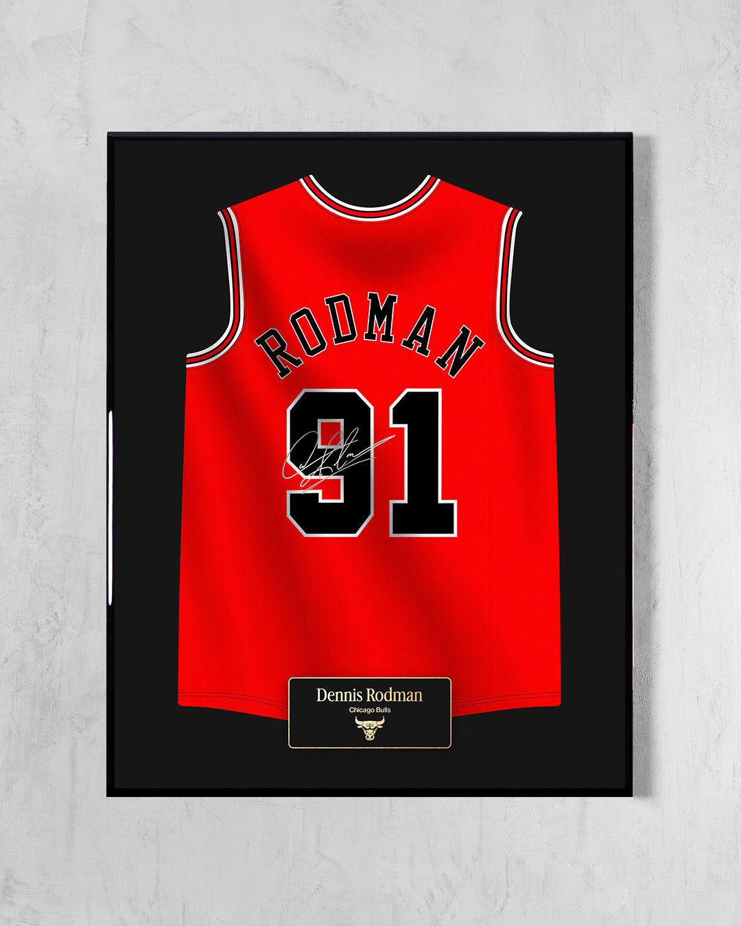 Chicago Bulls 1997/98 - Diseño Jersey / Rodman #91