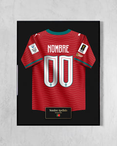 Portugal 2026 Local - Diseño Jersey / Personalizado