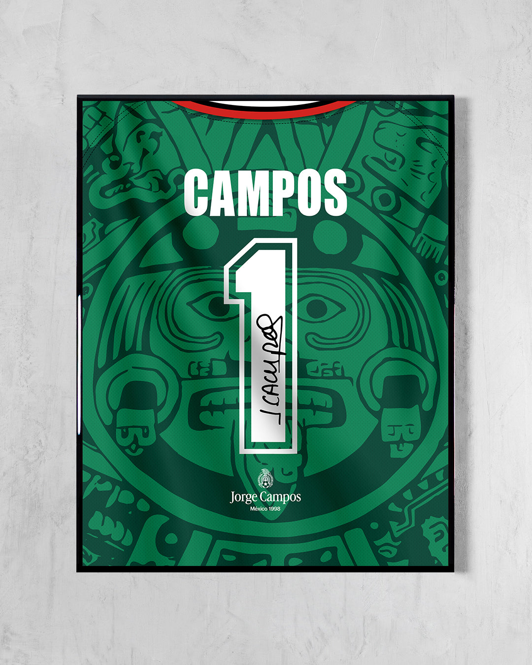 México 1998 Local - Diseño Dorsal / Campos #1