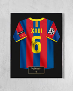 FC Barcelona 2010/11 Local - Diseño Jersey / Xavi #6