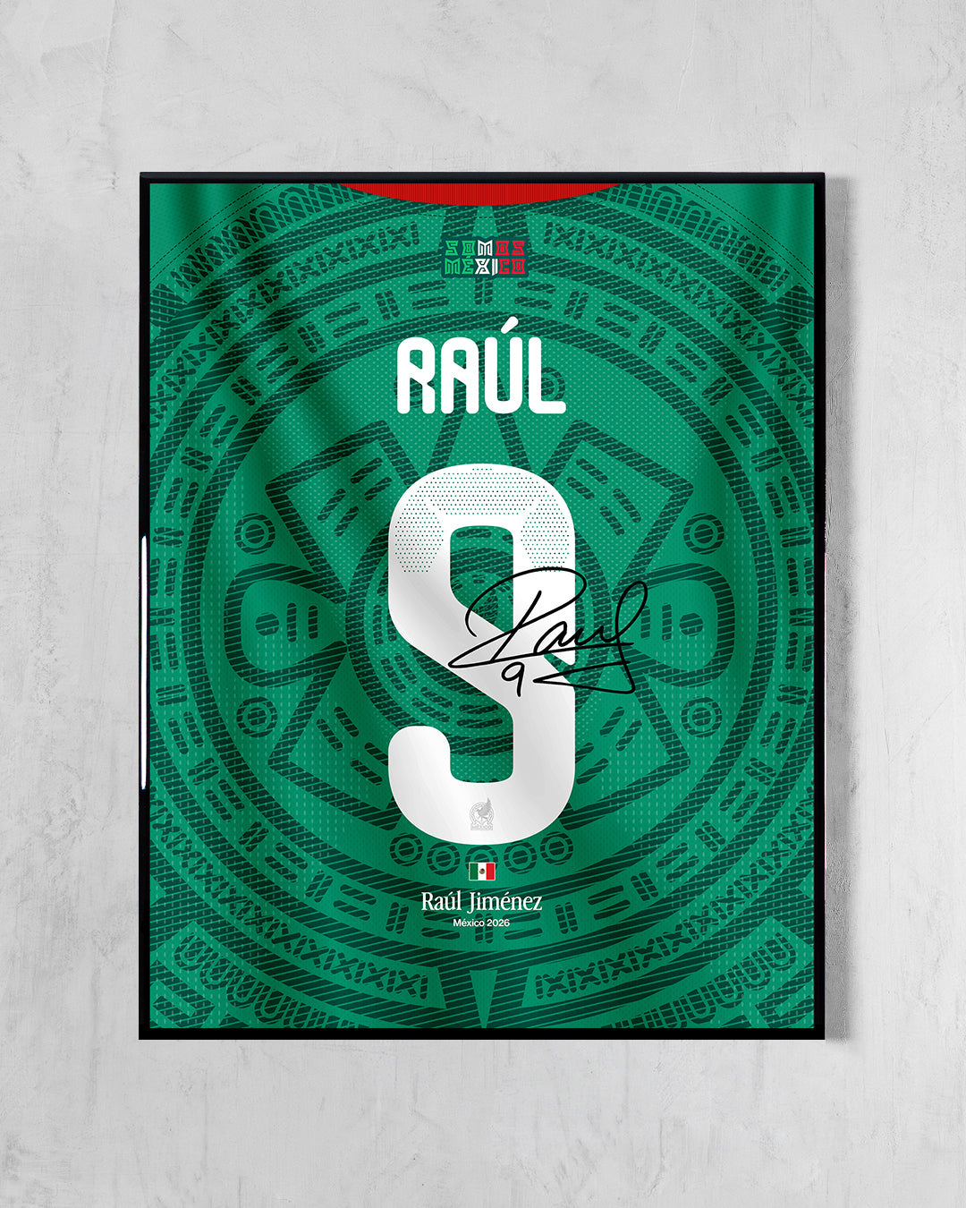 México 2026 Local - Diseño Dorsal / Raúl #9