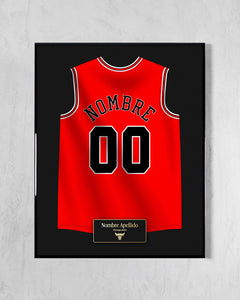 Chicago Bulls 1997/98 - Diseño Jersey / Personalizado