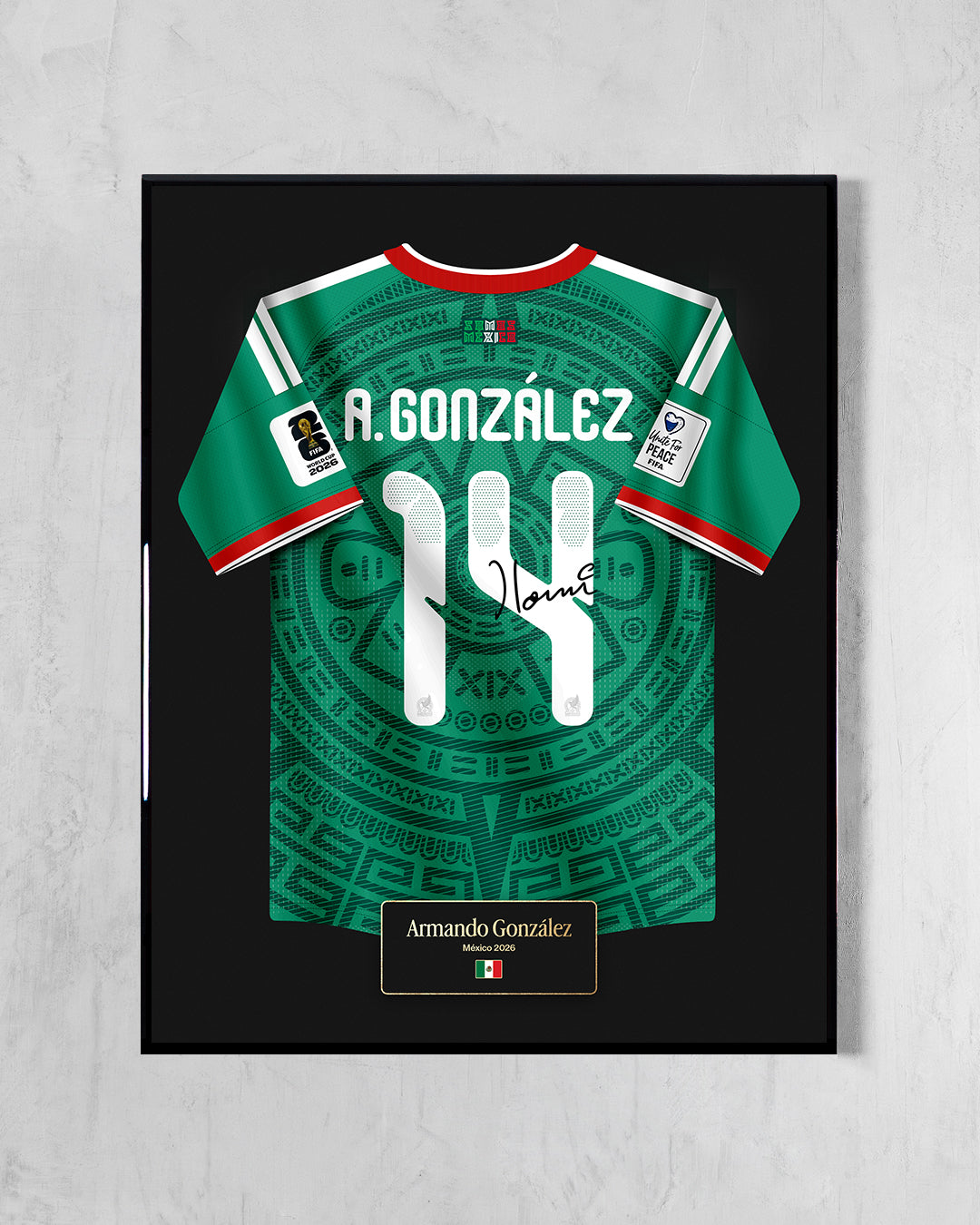 México 2026 Local - Diseño Jersey