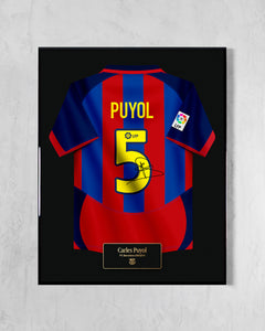 FC Barcelona 2003/04 Local - Diseño Jersey / Puyol #5