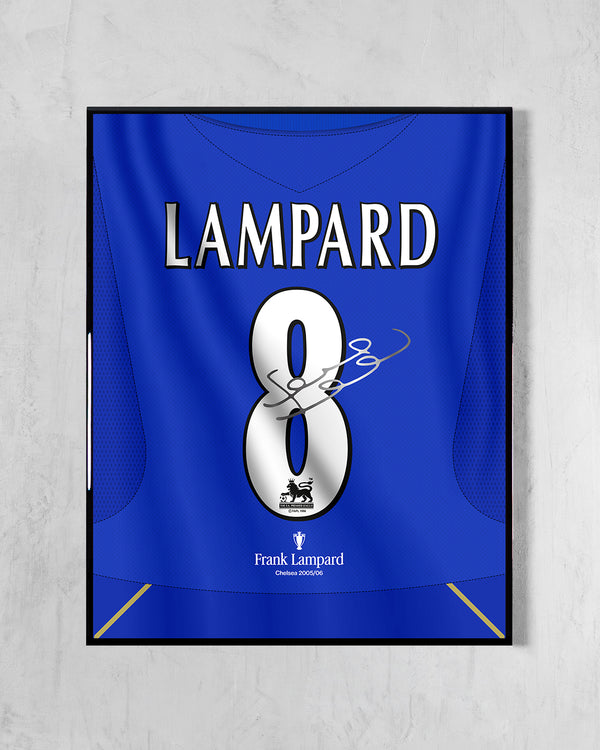 Chelsea 2005/2006 Local - Diseño Dorsal