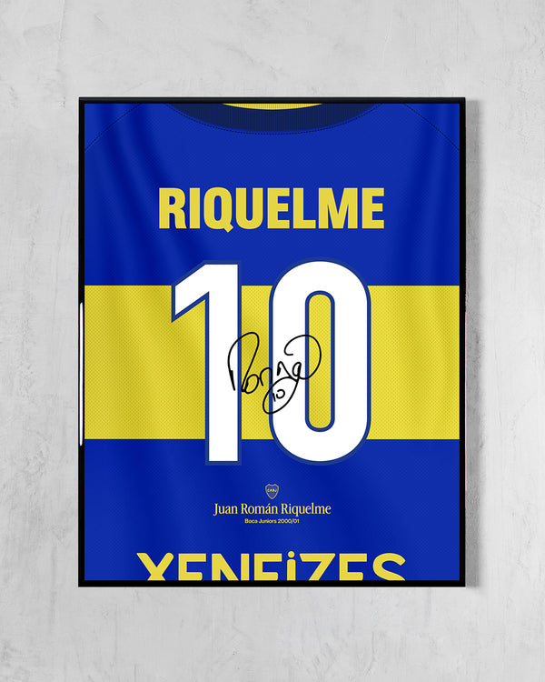 Boca Juniors 2000/01 Local - Diseño Dorsal