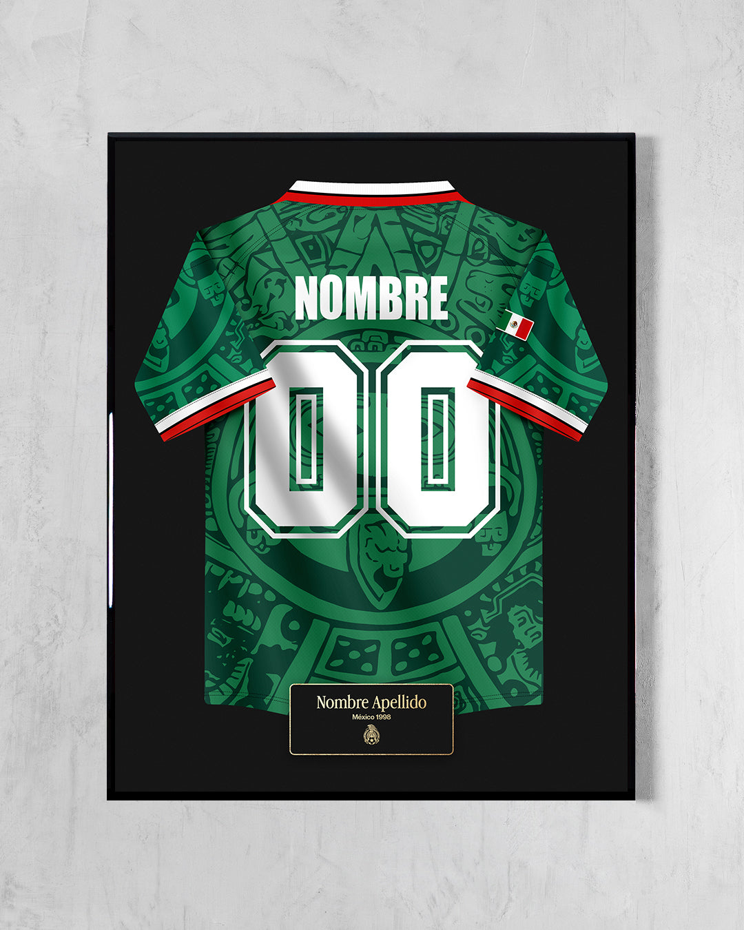 México 1998 Local - Diseño Jersey / Personalizado
