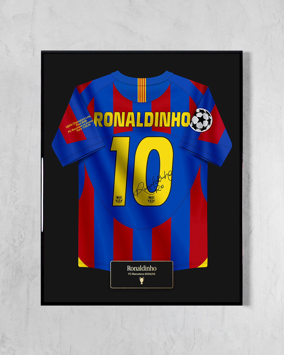 FC Barcelona 2005/06 Local - Diseño Jersey