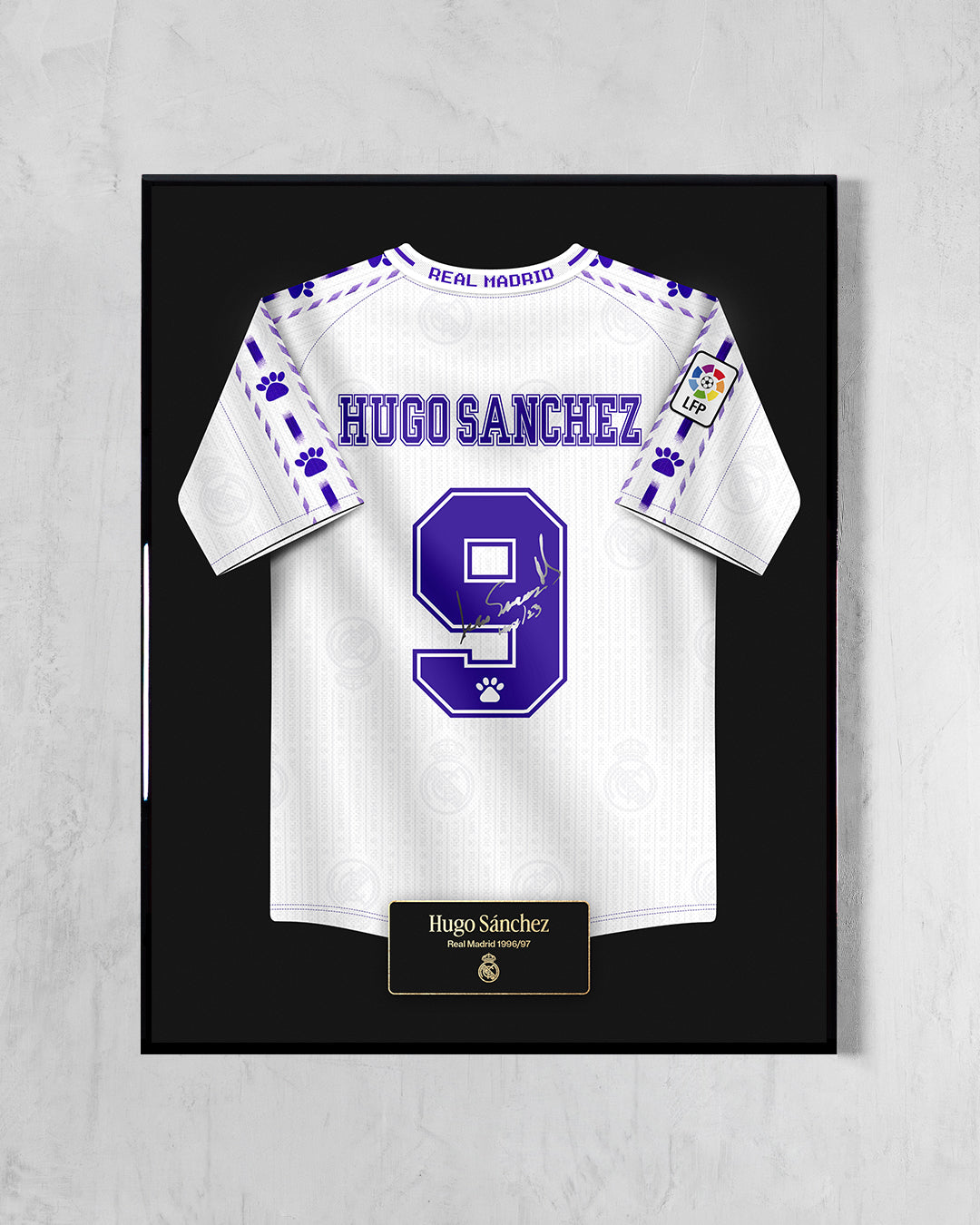 Real Madrid 1996/97 Local - Diseño Jersey