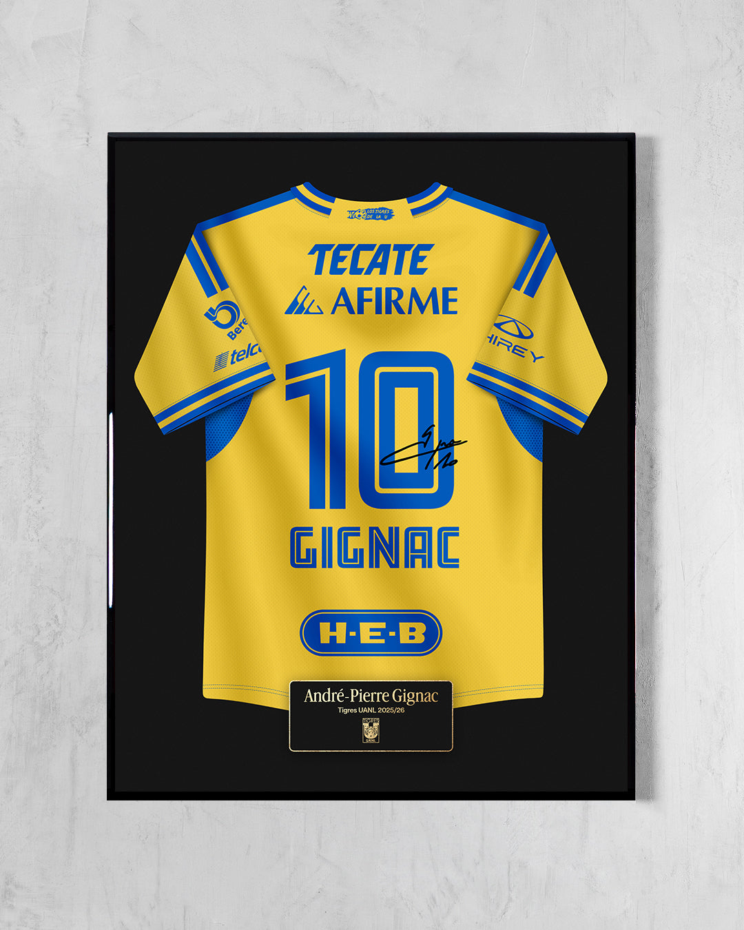 Tigres UANL 2025/26 Local - Diseño Jersey