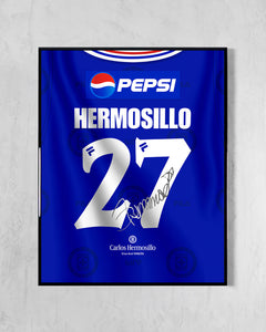 Cruz azul 1998/99 Local - Diseño Dorsal