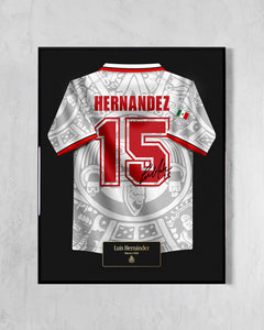 México 1998 Visitante - Diseño Jersey / Hernández #15