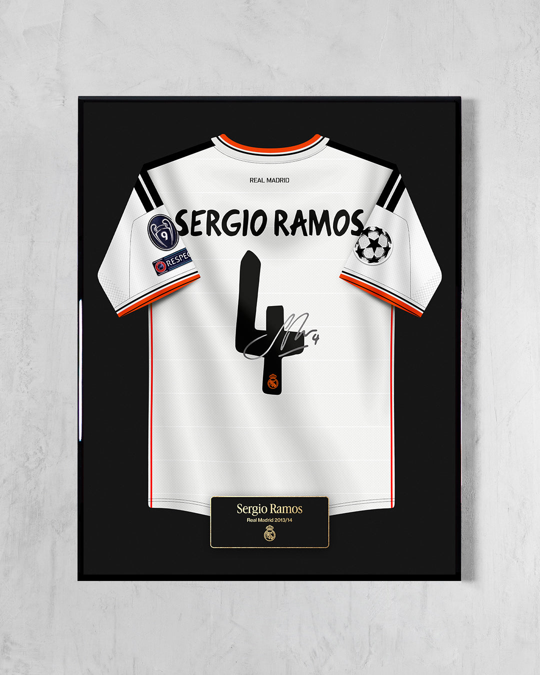 Real Madrid 2013/14 Local - Diseño Jersey