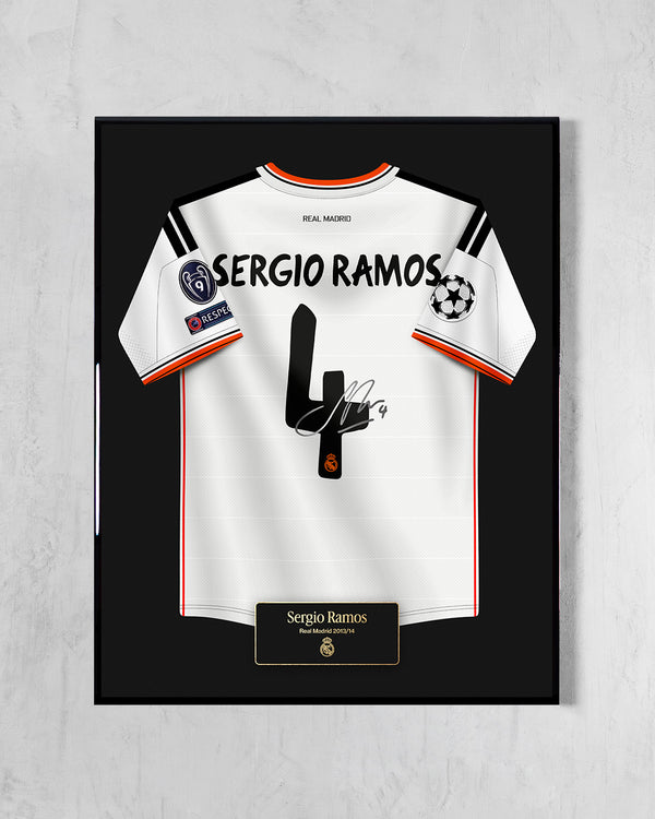 Real Madrid 2013/14 Local - Diseño Jersey