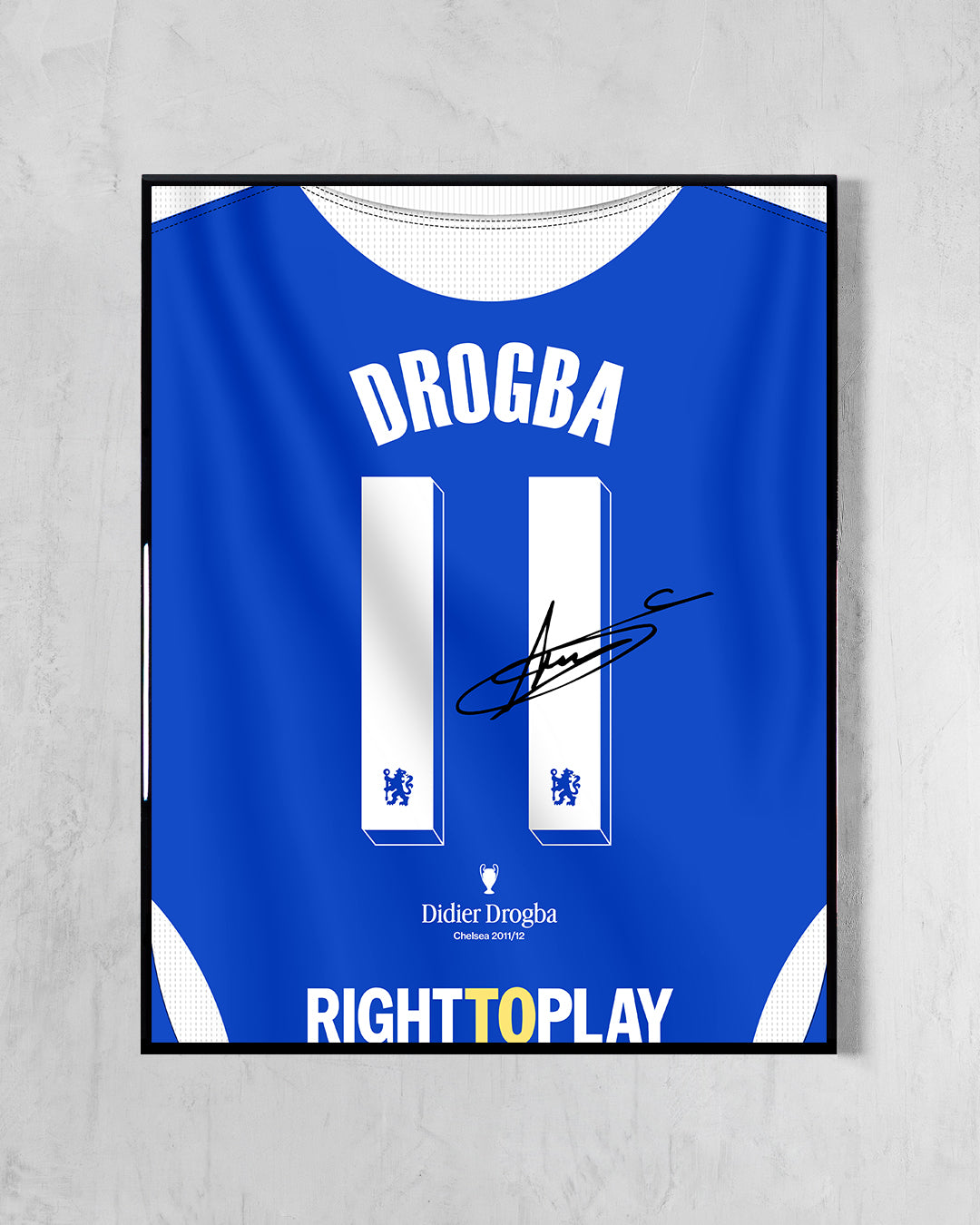 Chelsea 2011/12 - Diseño Dorsal