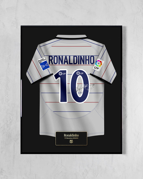 FC Barcelona 2003/04 Visitante - Diseño Jersey