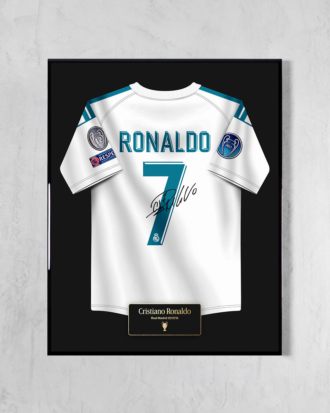 Real Madrid 2017/18 Local - Diseño Jersey