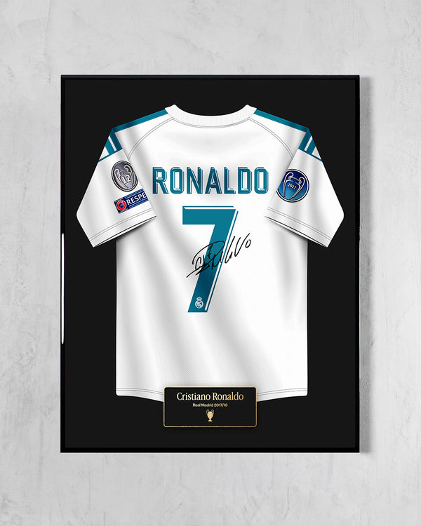 Real Madrid 2017/18 Local - Diseño Jersey