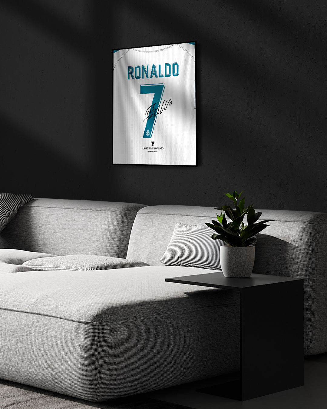 Real Madrid 2017/18 Local - Diseño Dorsal