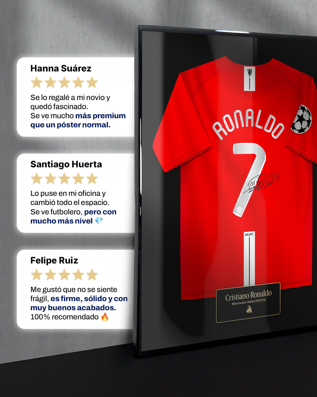 Manchester United 2007/08 Local - Camiseta