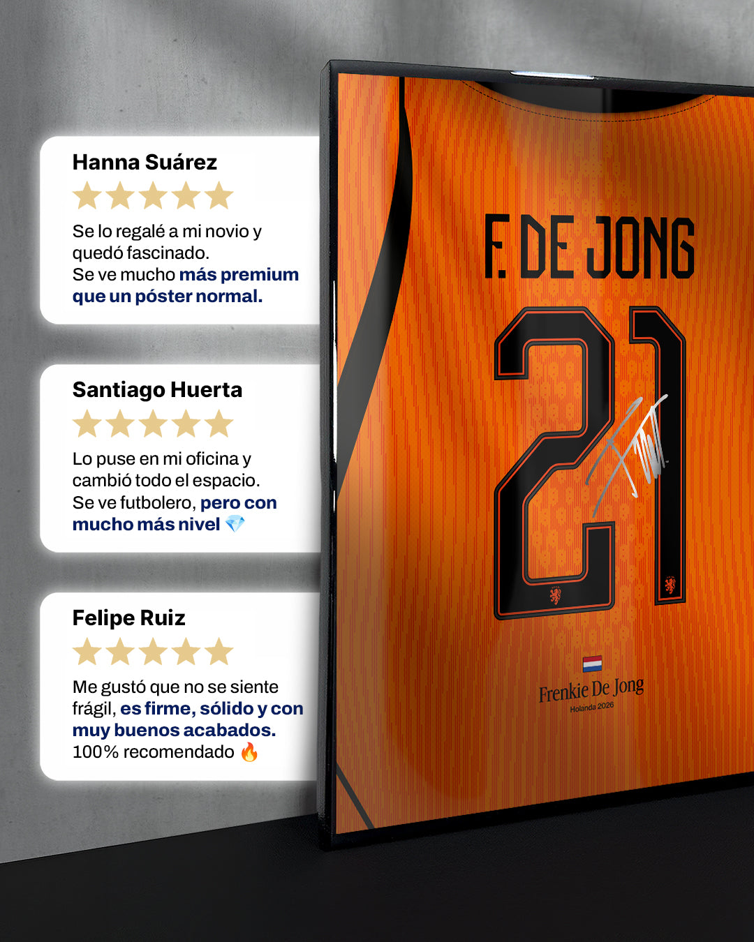 Holanda 2026 Local - Diseño Dorsal