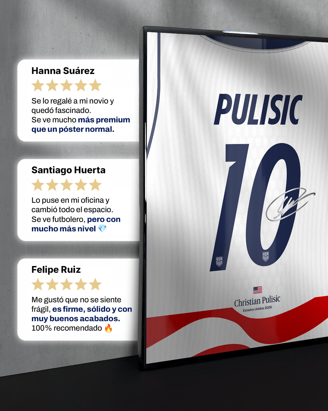 Estados Unidos 2026 Local - Diseño Dorsal