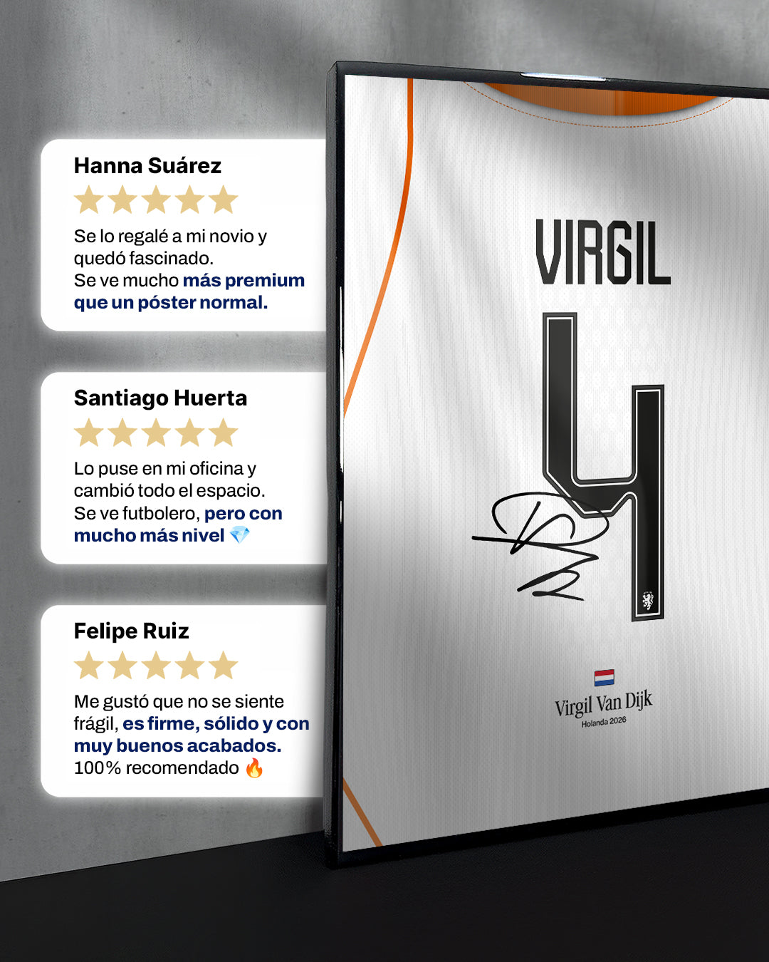 Holanda 2026 Visitante - Diseño Dorsal