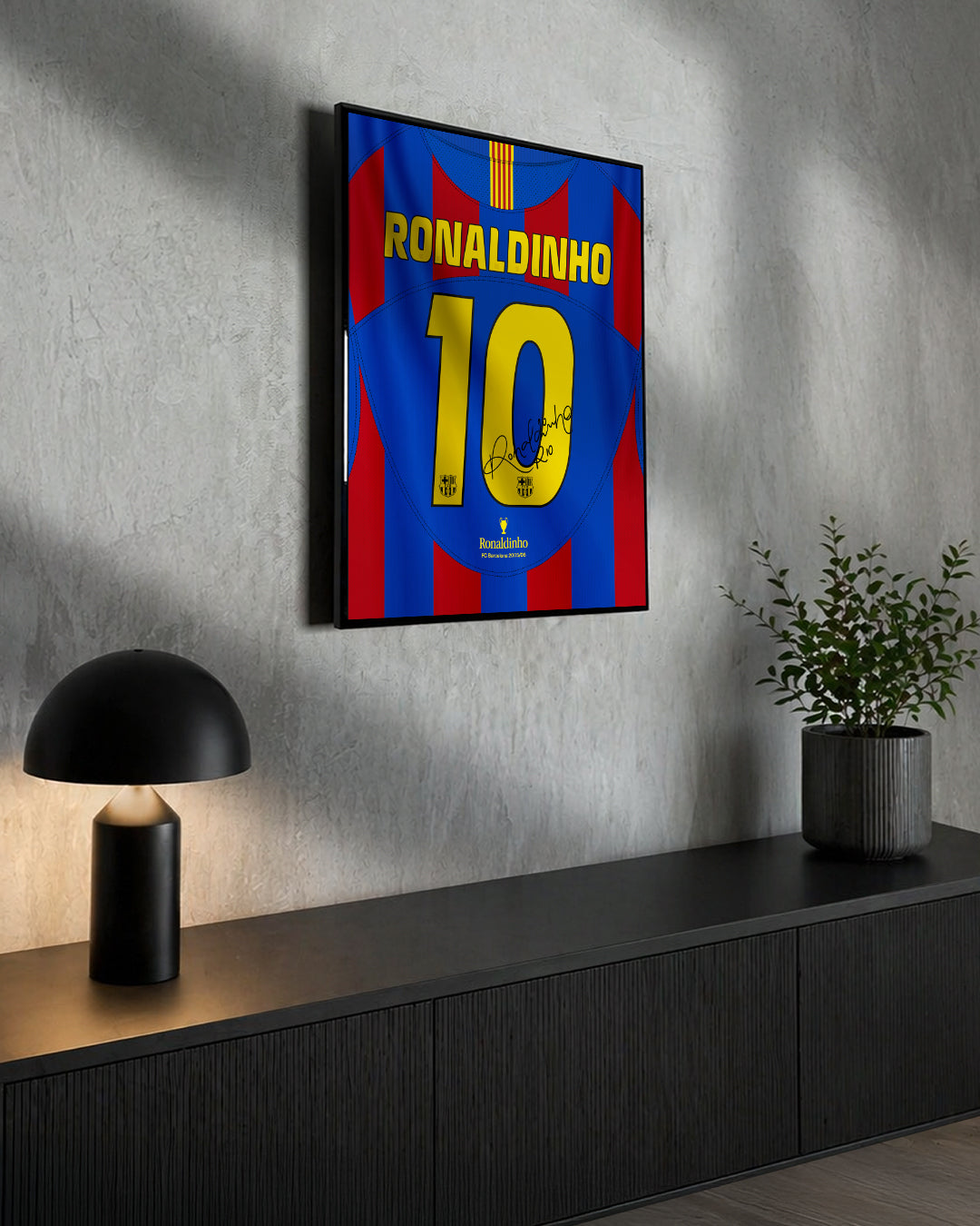 FC Barcelona 2005/06 Local - Diseño Dorsal