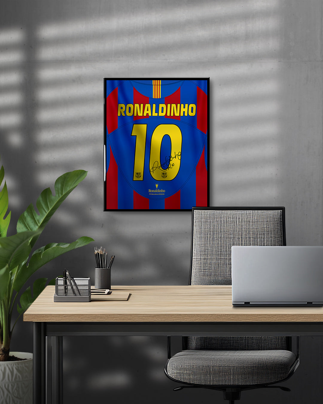 FC Barcelona 2005/06 Local - Diseño Dorsal
