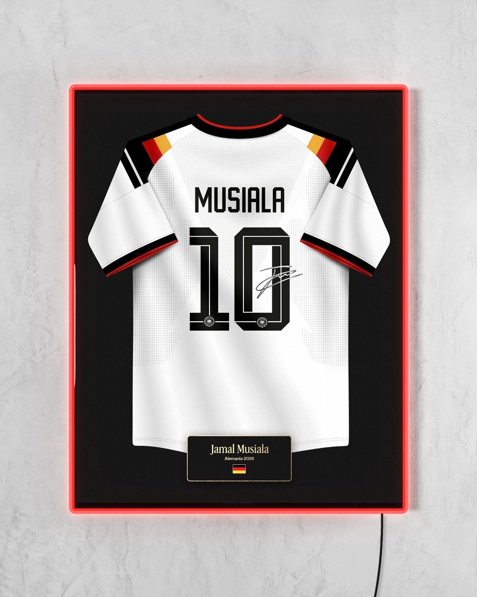 Alemania 2026 Local - Diseño Jersey con LED rojo encendido