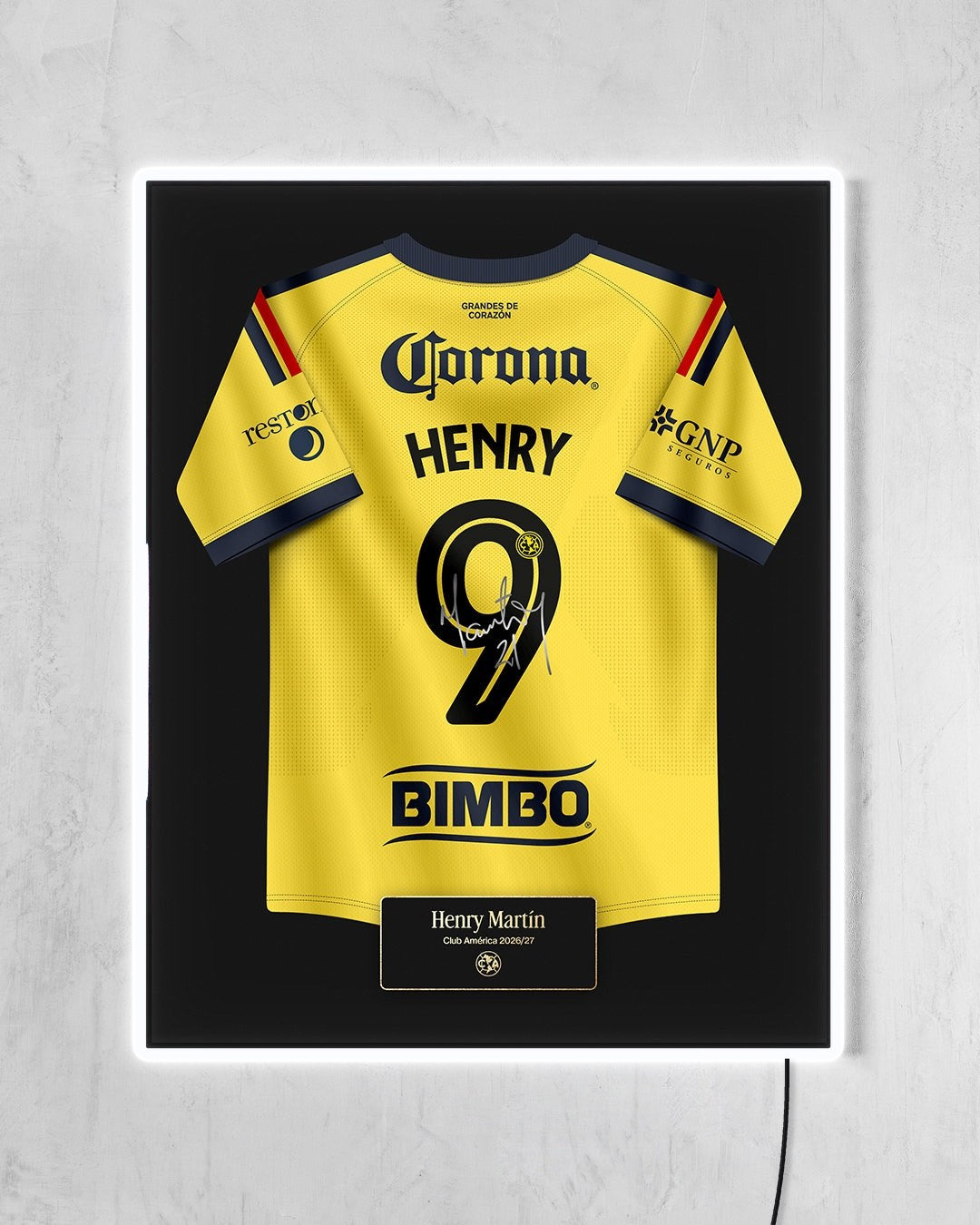 América 2026/27 Local - Diseño Jersey con LED blanco encendido