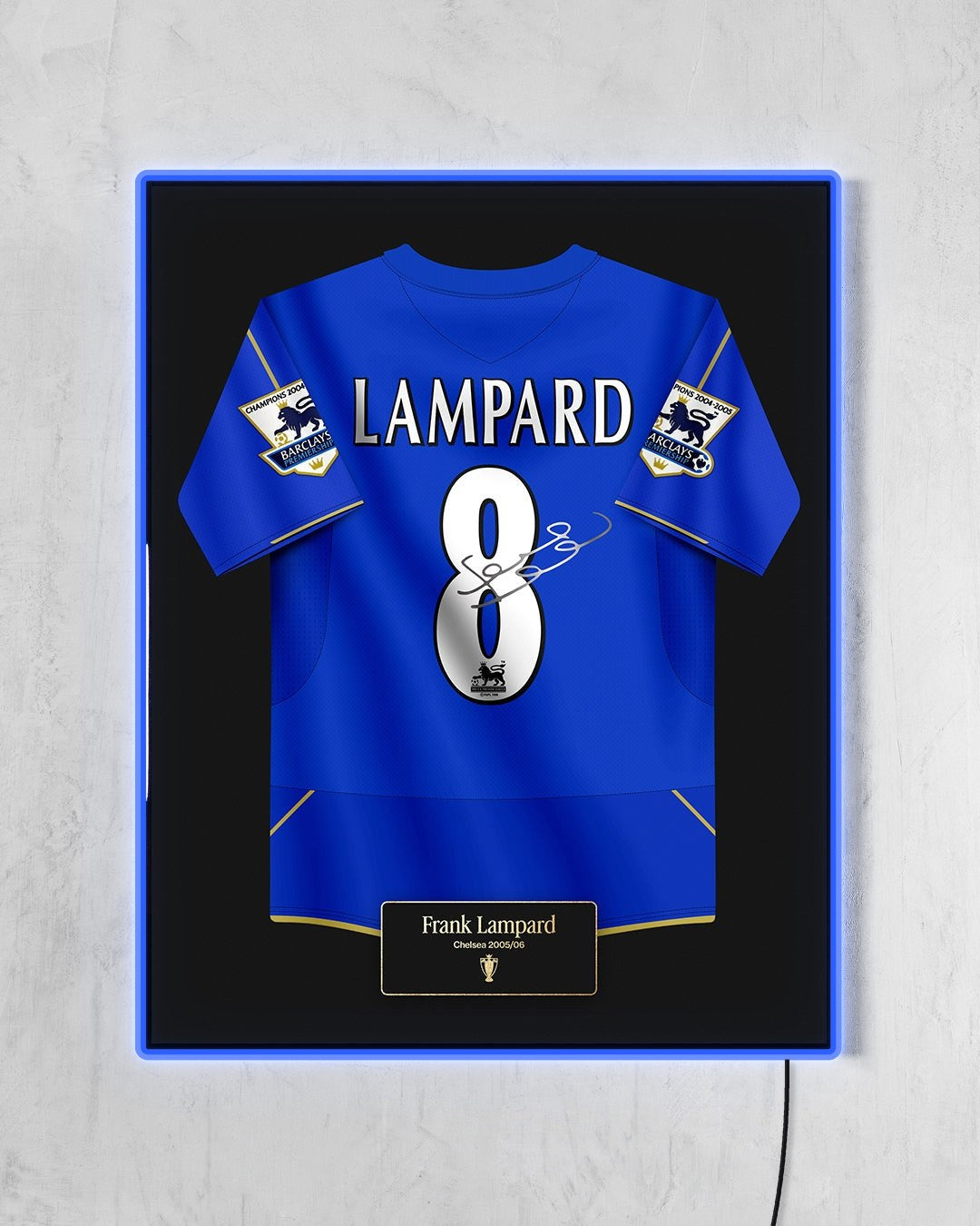 Chelsea 2005/2006 Local - Diseño Jersey con LED azul encendido