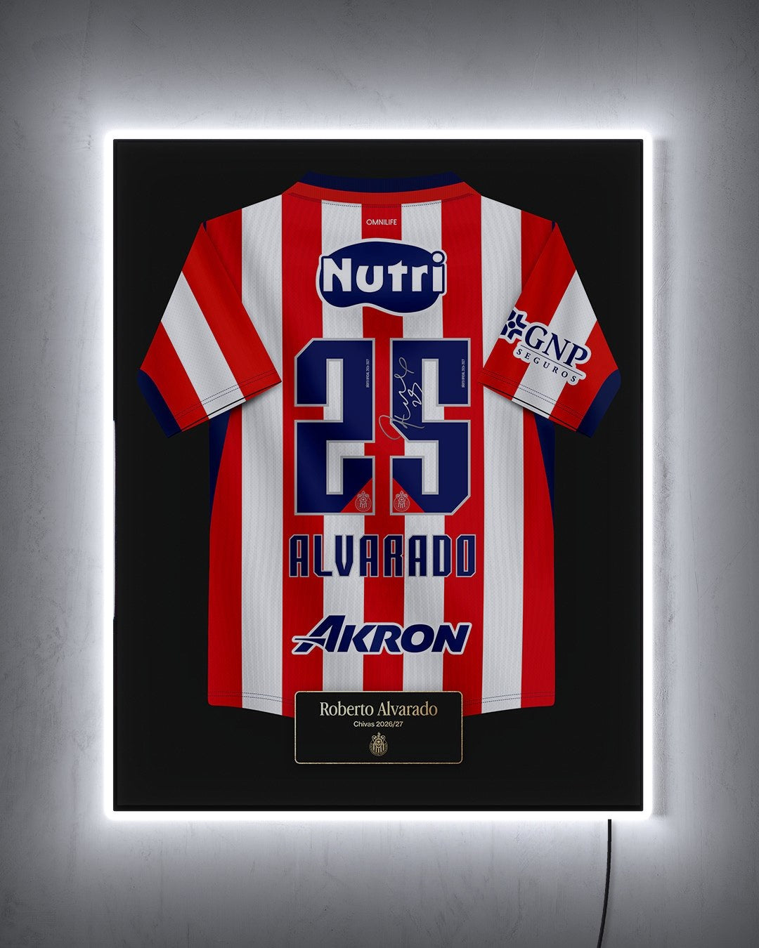Chivas 2026/27 Local - Diseño Jersey con LED blanco encendido de noche