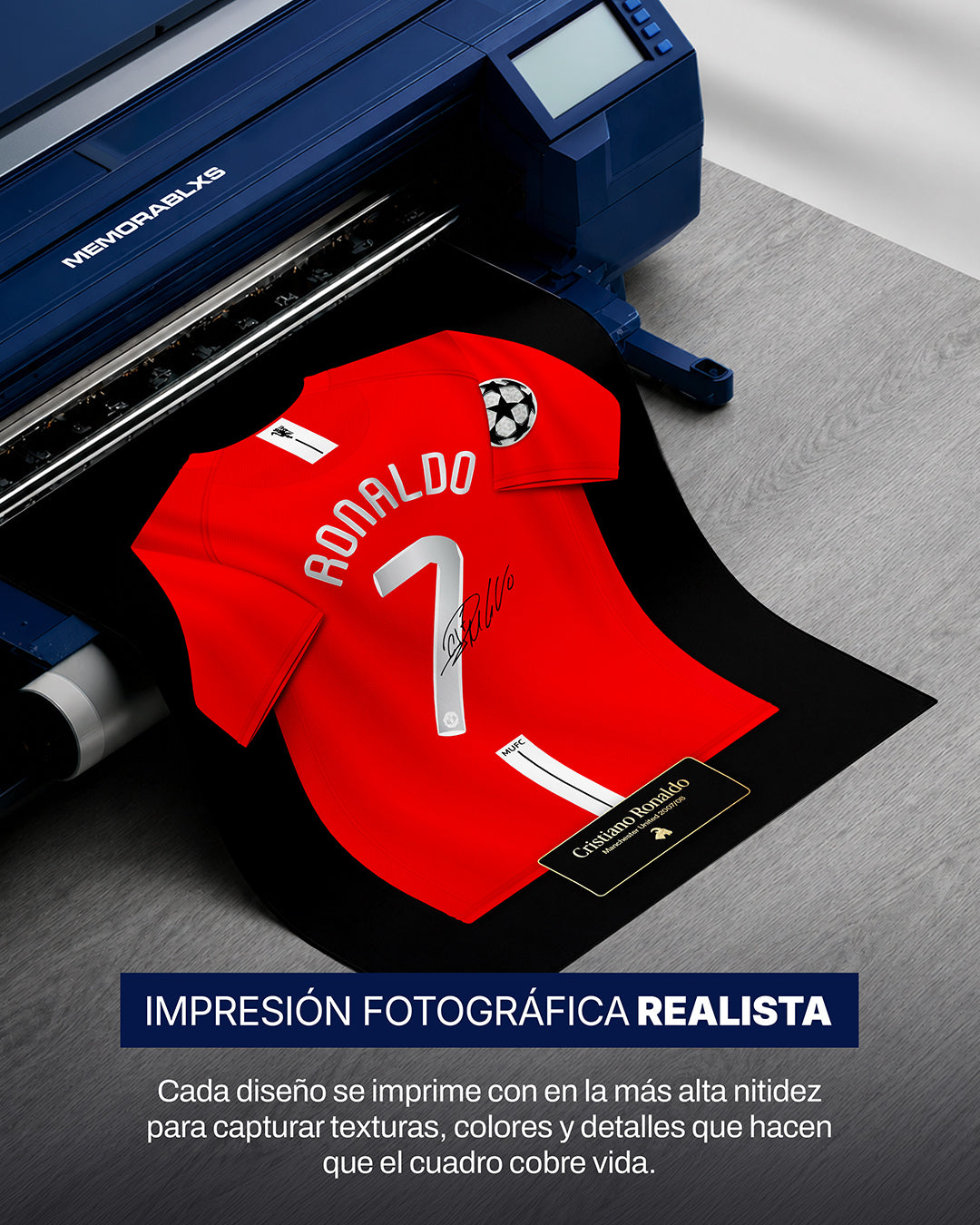 Manchester United 2007/08 Local - Diseño Jersey